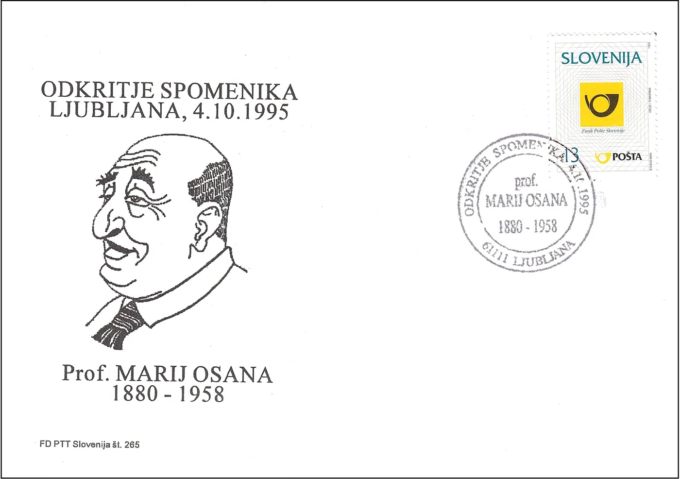 ODKRITJE SPOMENIKA PROF. MARIJ OSANA